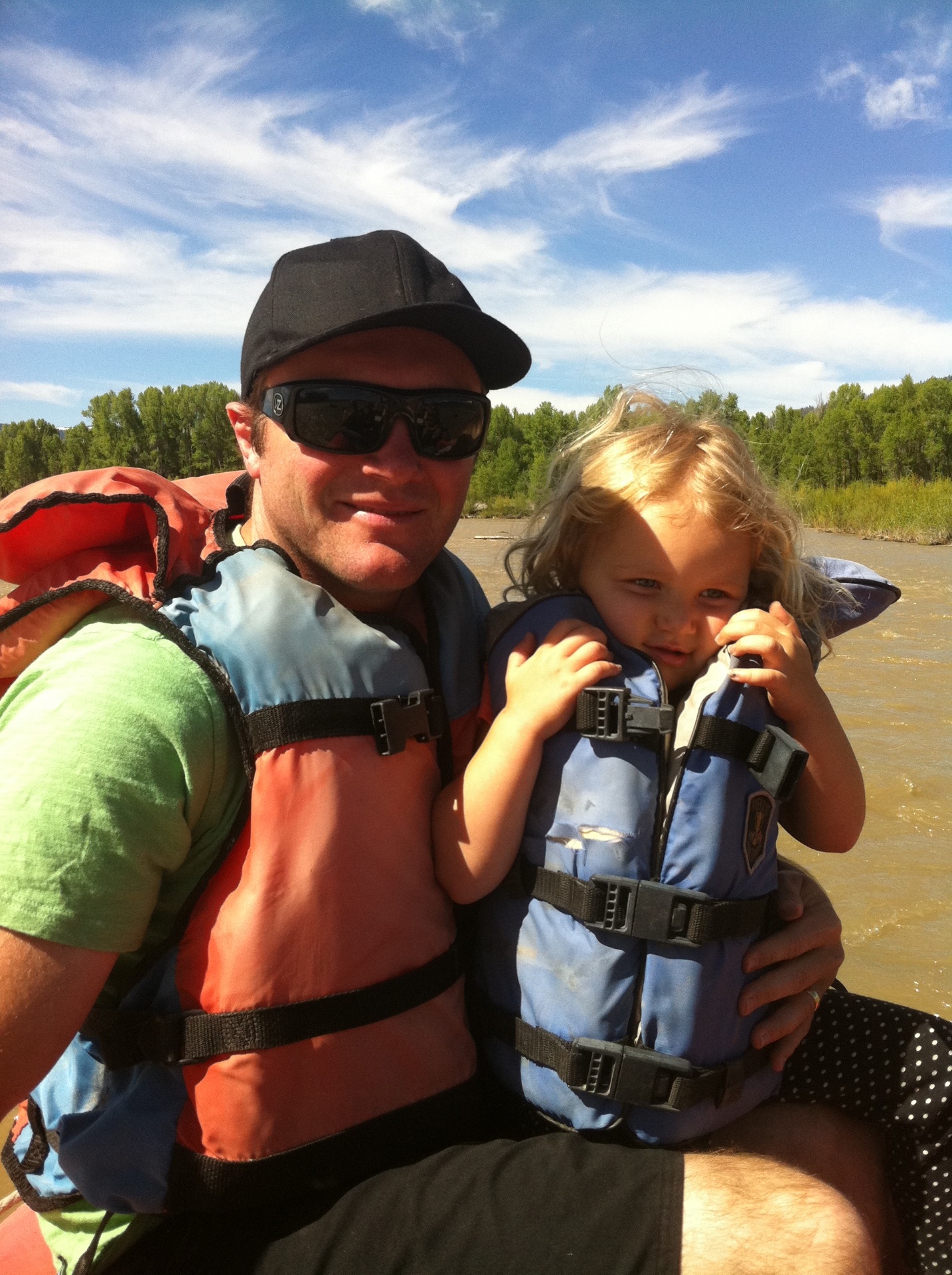 Indi rafting with dad