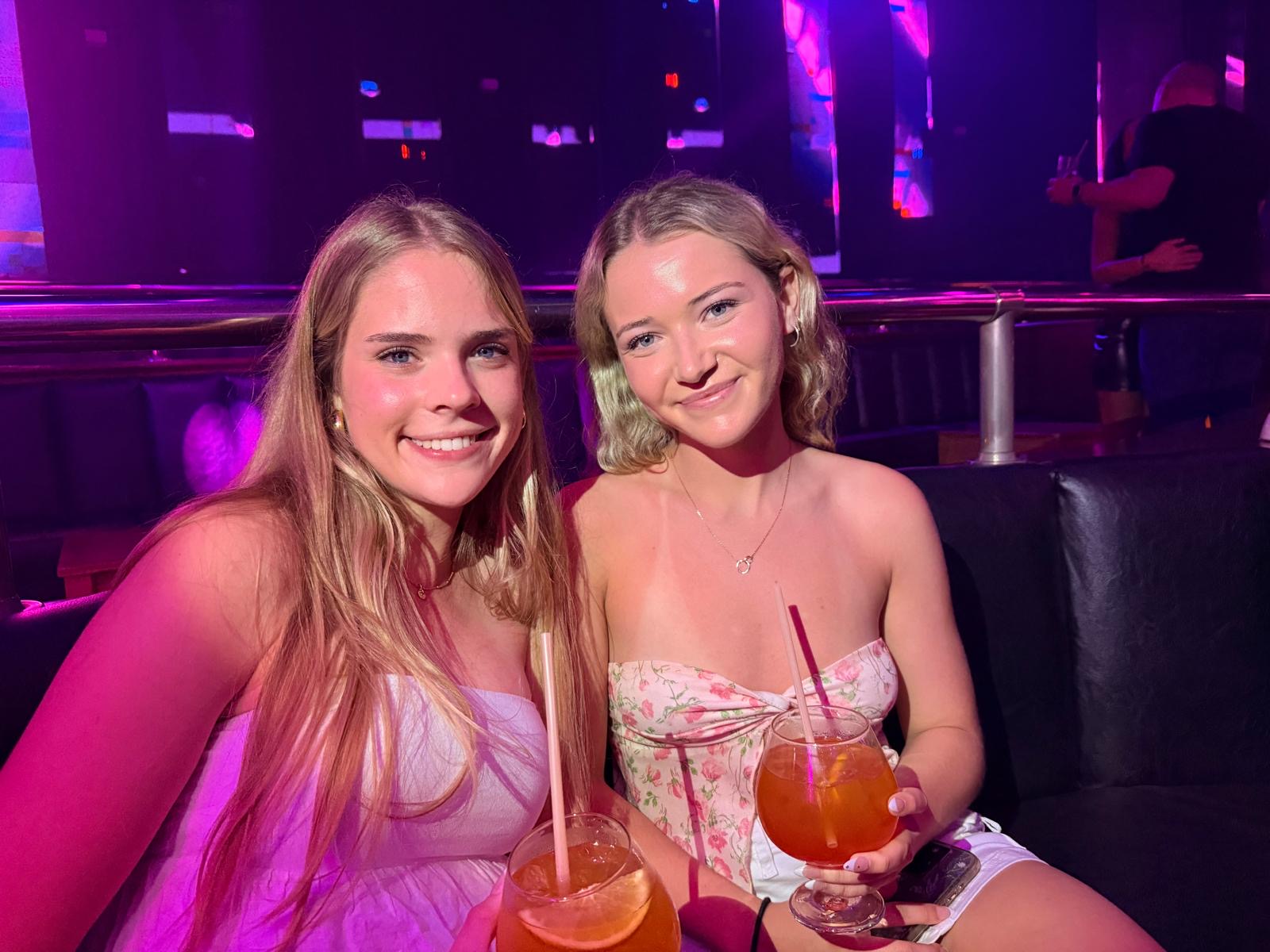 Indi out with a friend