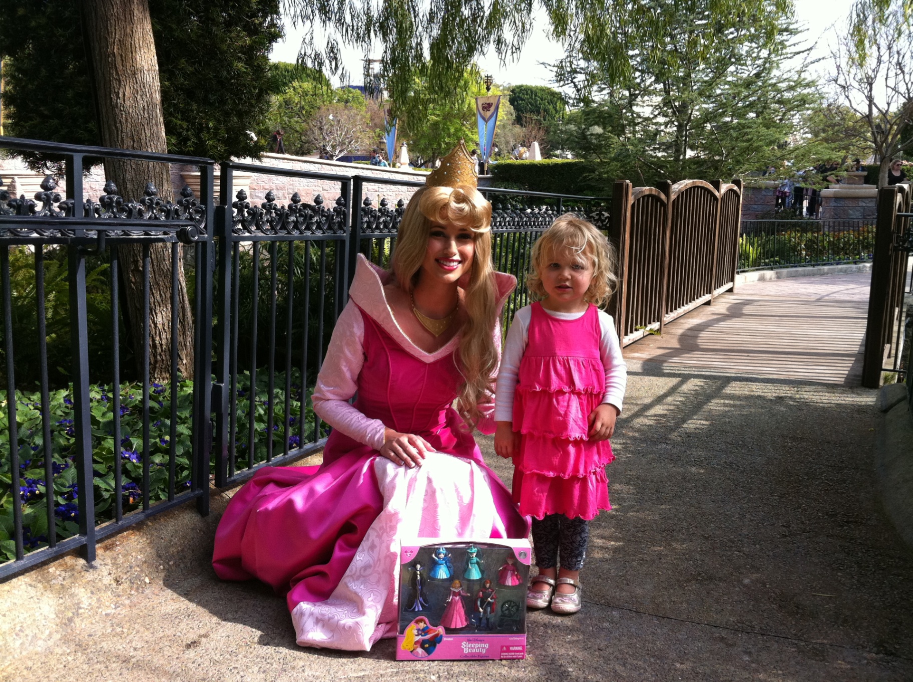 Indi with Sleeping Beauty